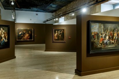 La exposición 'Bajo el árbol del paraíso' reúne en Burgos a autores de la talle de Rubens, Berruguete o Zurbarán. SANTI OTERO