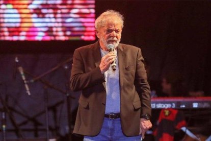 Luiz Inácio 'Lula' da Silva, en un evento público.-EFE