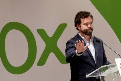 El portavoz de Vox en el Congreso, Iván Espinosa de los Monteros.-EFE