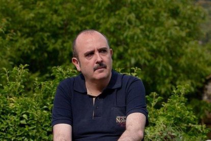 Carlos Areces, en la telecomedia El pueblo.-EL PERIÓDICO