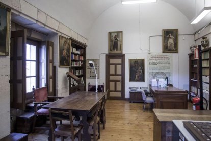 La pared del fondo se tirará y quedará una sala de trabajo más amplia y diáfana.-Santi Otero