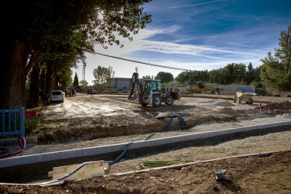 Estado actual de la obras de la cuarta fase del parque lineal de río Vena. TOMÁS ALONSO