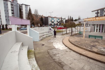 La intervención prevista por el Ayuntamiento en el barrio de San Cristóbal prevé mejorar la accesibilidad. TOMÁS ALONSO