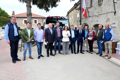 Presentación del bono gratuito en Rubena. JCYL