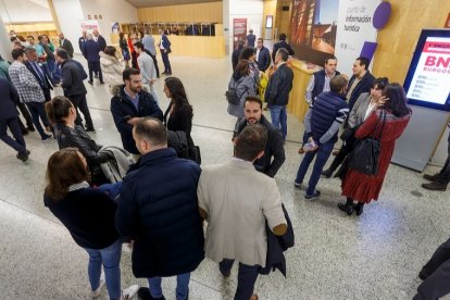 El encuentro de BNI en el Fórum Evolución reúne a representantes de más de 200 empresas en Burgos. SANTI OTERO