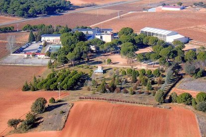 Vista aérea de las instalaciones de centro educativo San Gabriel.-L.V.