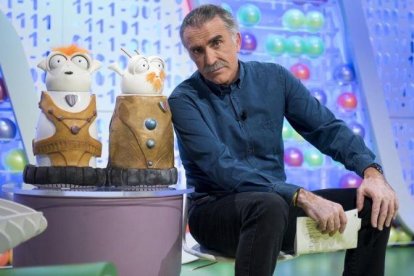 Juan y Medio, presentador del programa de TVE-1 'Poder canijo'.-EL PERIÓDICO