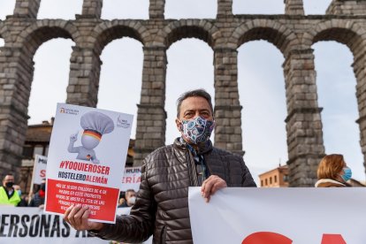 Ángel Blasco, presidente de la Confederación de Hostelería y Turismo de Castilla y León. ICAL