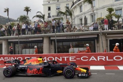 Daniel Ricciardo, en el GP de Mónaco.-CLAUDE PARIS