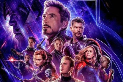 Póster oficial de la película Vengadores: Endgame.-MARVEL