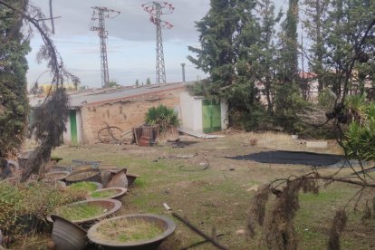 Esta finca la utilizaba Parques y Jardines pero ahora está abandonada