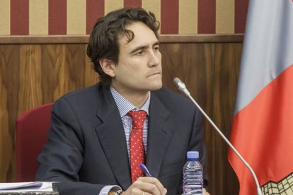 El secretario provisional, Luis Alfonso Manero.-SANTI OTERO