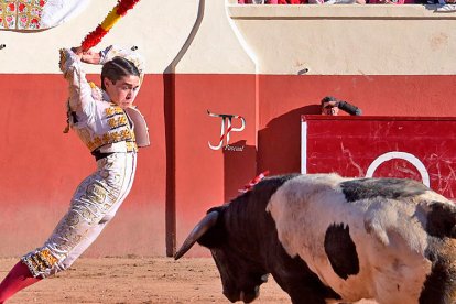 Jarocho en plena faena en Huerta de Rey. ECB