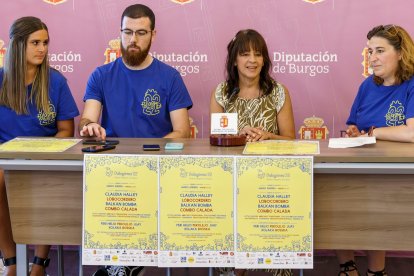 El festival se presentó en la Diputación de Burgos, una de las entidades patrocinadoras del evento. SANTI OTERO