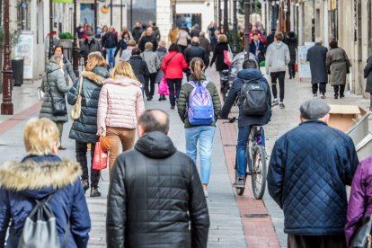 El centro histórico no es permeable a los ciclistas. I. L. M.