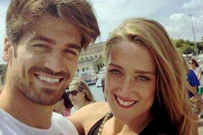 Javier Herranz y Mireia Belmonte, en Barcelona.-INSTAGRAM