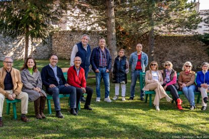 "Custodios de San Amaro", los voluntarios encargados de la reapertura de la ermita San Amaro. DIÓCESIS DE BURGOS