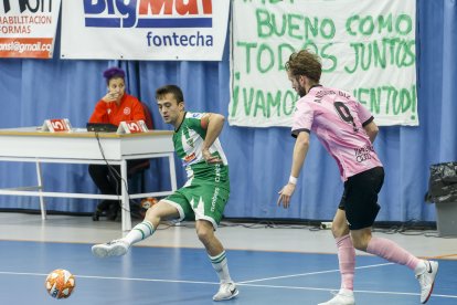 Imagen del primer enfrentamiento entre castellanos y lucenses. SANTI OTERO