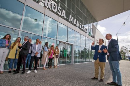 Presentación de candidatura Vox al Ayuntamiento de Burgos, con la presencia del candidato a la Alcaldía, Fernando Martínez-Acitores, y los miembros de la candidatura