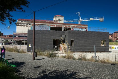 Imagen de archivo de las obras del Centro de Salud García Lorca.