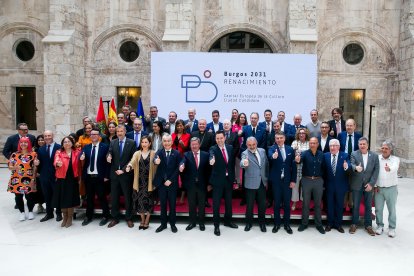 Acto de adhesión a la candidatura de Burgos a Capital Europea de la Cultura 2031.