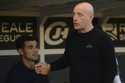 Julián Calero, cómplice con su segundo.