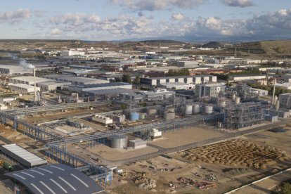 Vista parcial del Polígono Industrial de Villalonquéjar.