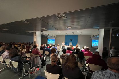 Imagen de la charla en la Fundación Círculo.