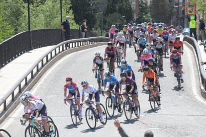 Imagen de la Vuelta a Burgos Femenina 2021.