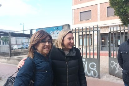 La consejera de Familia ha sido recibida por la alcaldesa de Aranda