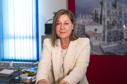 María Isabel de Blas, nueva presidenta de Cruz Roja Burgos.