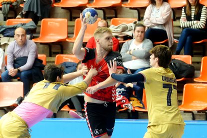 Igor Karlov, durante un encuentro esta temporada.