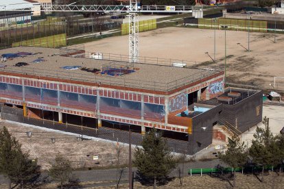 Imagen de las obras del centro de salud del Silo.