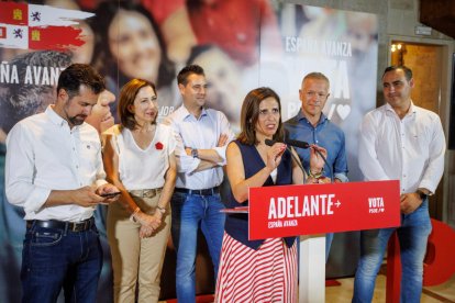 Representantes del PSOE valoran el resultado del 23J en la provincia.