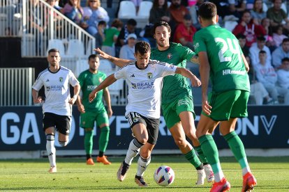 Imagen de Curro, durante el partido ante Osasuna.