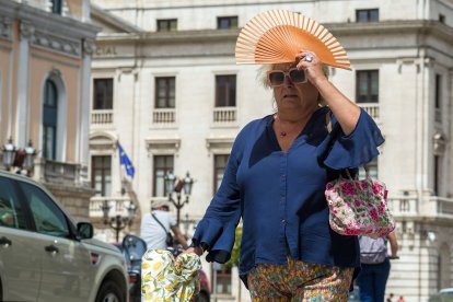 Las imágenes que deja la ola de calor en Burgos.