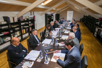 Reunión del Patronato de la Fundación Silos.