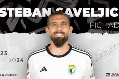 Esteban Saveljich refuerza la zaga del Burgos CF.