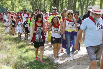 Instante de una marcha pasada.