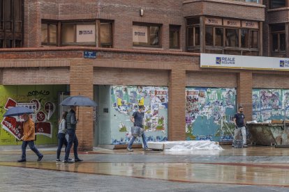 Las obras de la sede de La Casa del Libro en Burgos ya han arrancado.