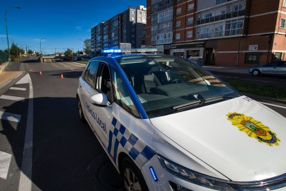 Imagen de un vehículo de Policía Local.