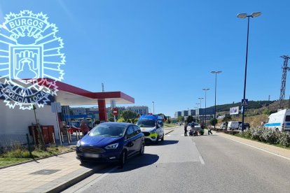 Atropello en la avenida Príncipes de Asturias de Burgos.