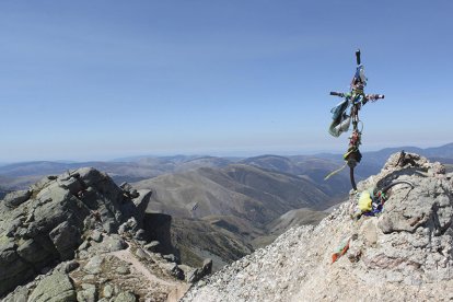 El Pico de Urbión, en la provincia de Soria en la frontera con Burgos.