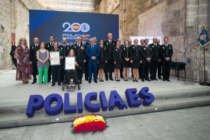 Festividad de los Santos Ángeles Custodios de la Policía Nacional en 2023.