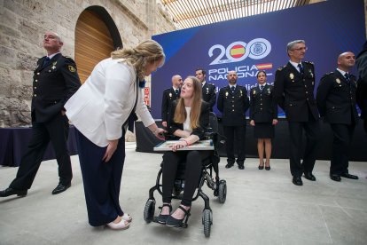 Festividad de los Santos Ángeles Custodios de la Policía Nacional en 2023.