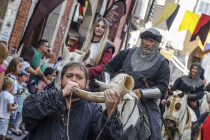 Instante el desfile cidiano.