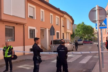 La calle ha sido cortada por seguridad