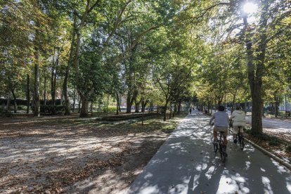 El paseo de la Isla es uno de los recorridos más bucólicos del centro de Burgos