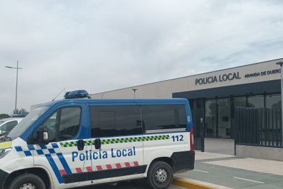 Imagen de la nueva comisaría de la Policía Local de Aranda
