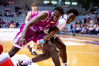 Imagen del partido entre ICG Força Lleida y Grupo Ureta Tizona Burgos.